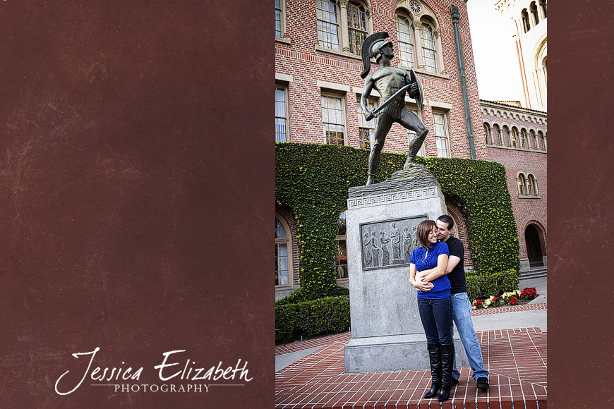 2-USC Engagement Shoot - Los Angeles Wedding Photographer_Marisa & John.jpg