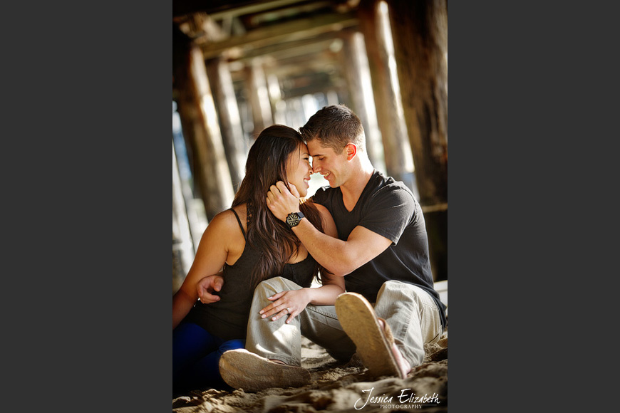 Jessica Elizabeth Wedding Photography Santa Monica Pier Engagement-07.jpg