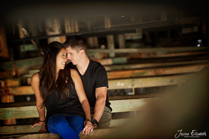 Jessica Elizabeth Wedding Photography Santa Monica Pier Engagement-11.jpg