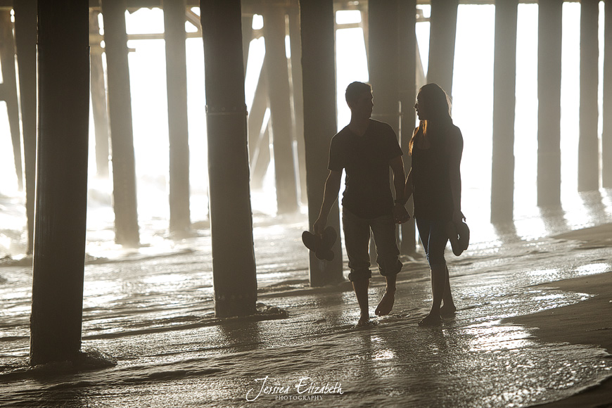 Jessica Elizabeth Wedding Photography Santa Monica Pier Engagement-12.jpg