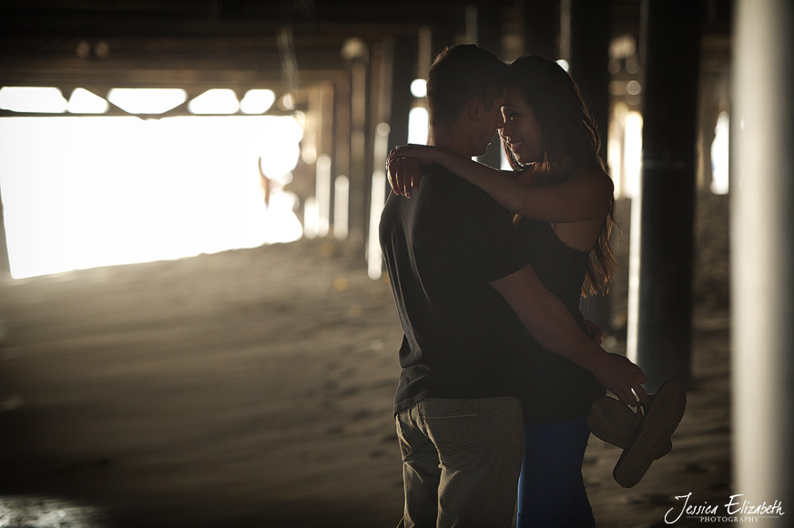 Jessica Elizabeth Wedding Photography Santa Monica Pier Engagement-15.jpg