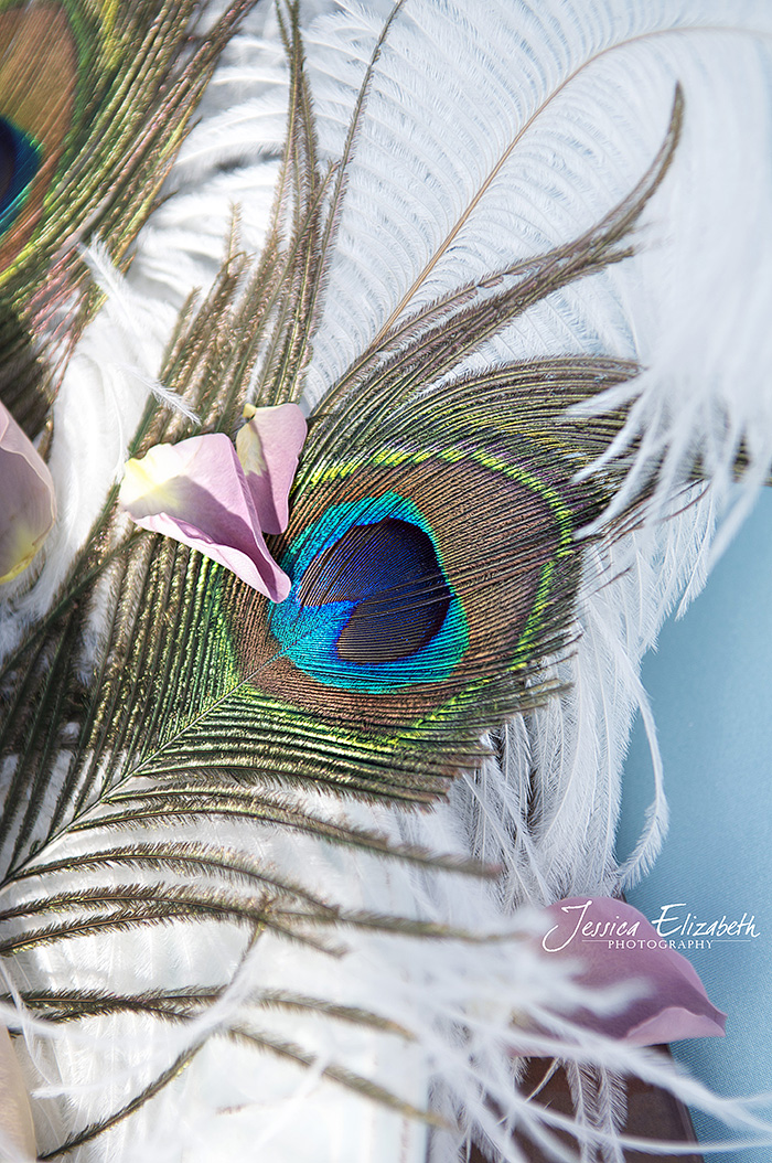 The peacock blue is definitely a hot color this year