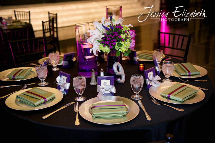 Tall Reception Centerpieces by French Buckets